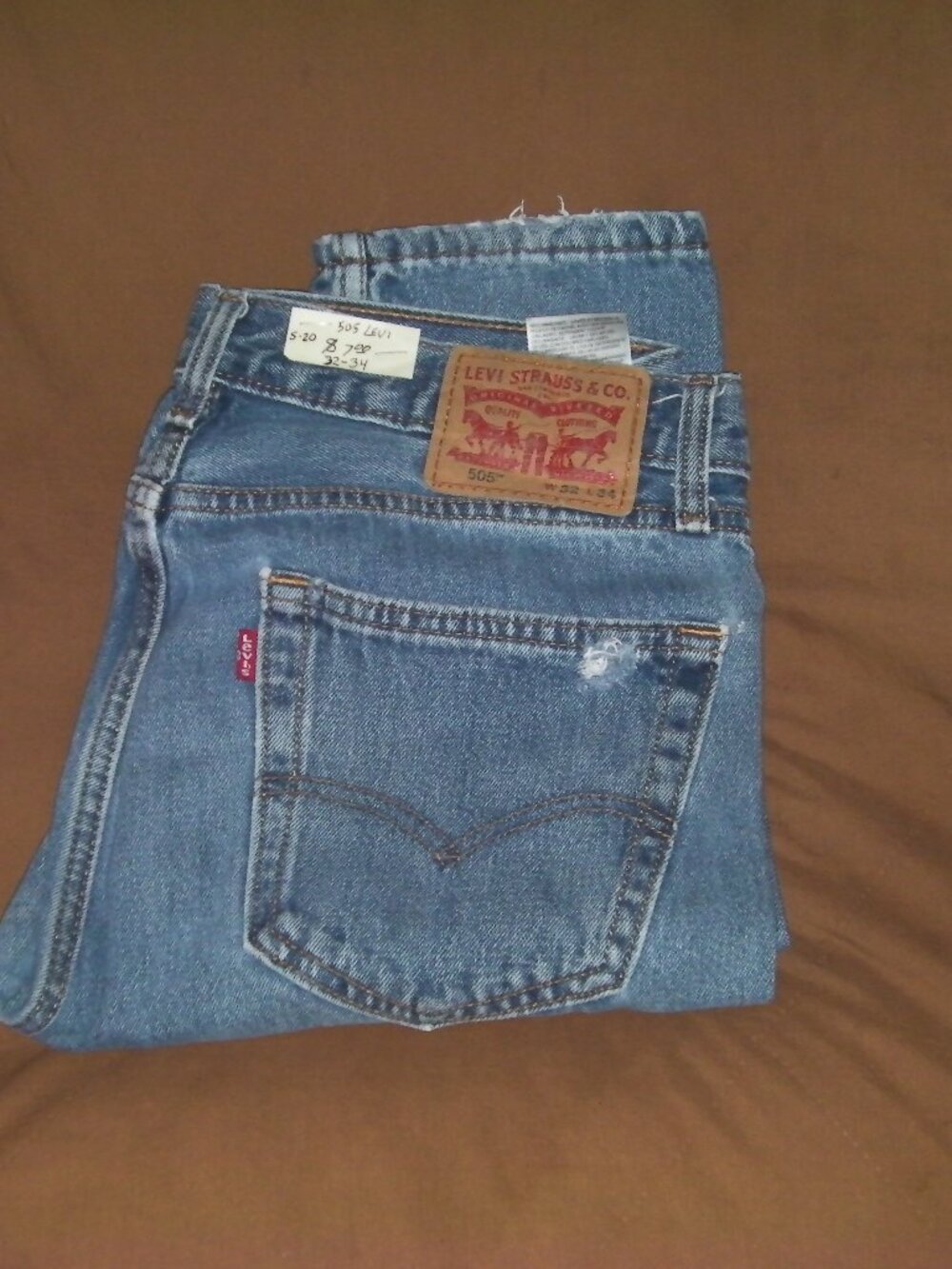 Mens Levi 505 JEANS SZ 32